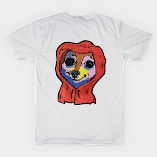 Hoodie Hound: Casual Canine Chic T-Shirt